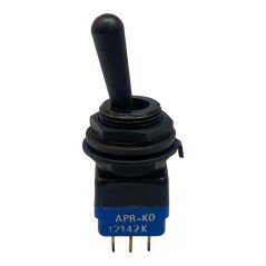 APR-K0 12142K Apem DPDT Toggle Switch ΟΝ-(ΟΝ)